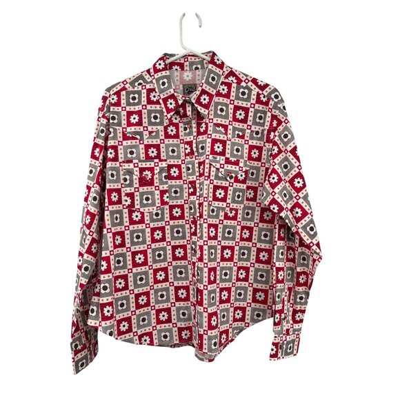 Cruel Girl Western Pearl Snap Shirt Womens XL Used Cowgirl Rodeo Top - Picture 1 of 15